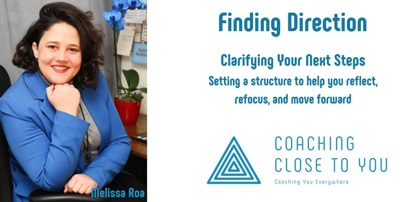 Finding Direction - Clarifying your next step